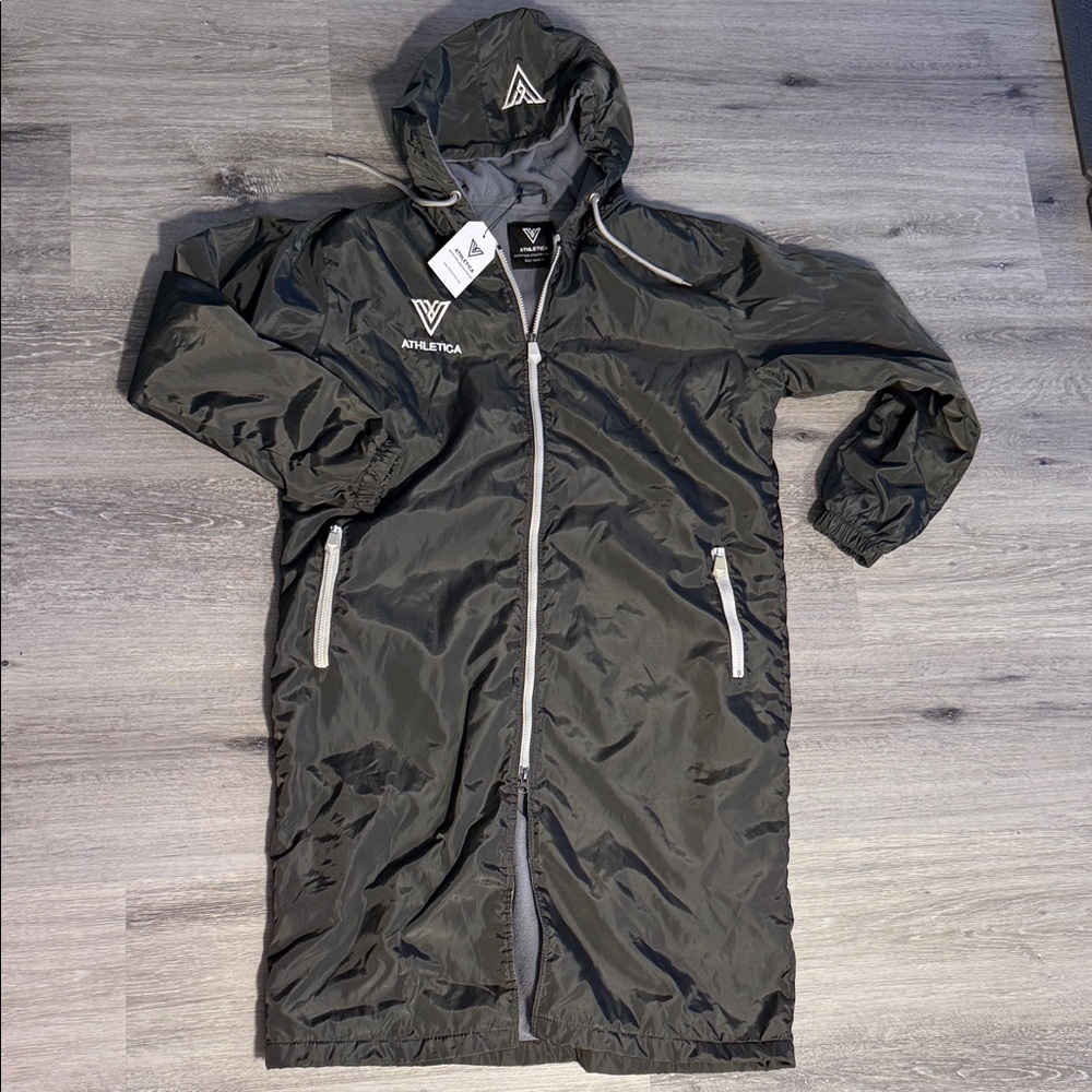 Men's Charcoal Raincoat